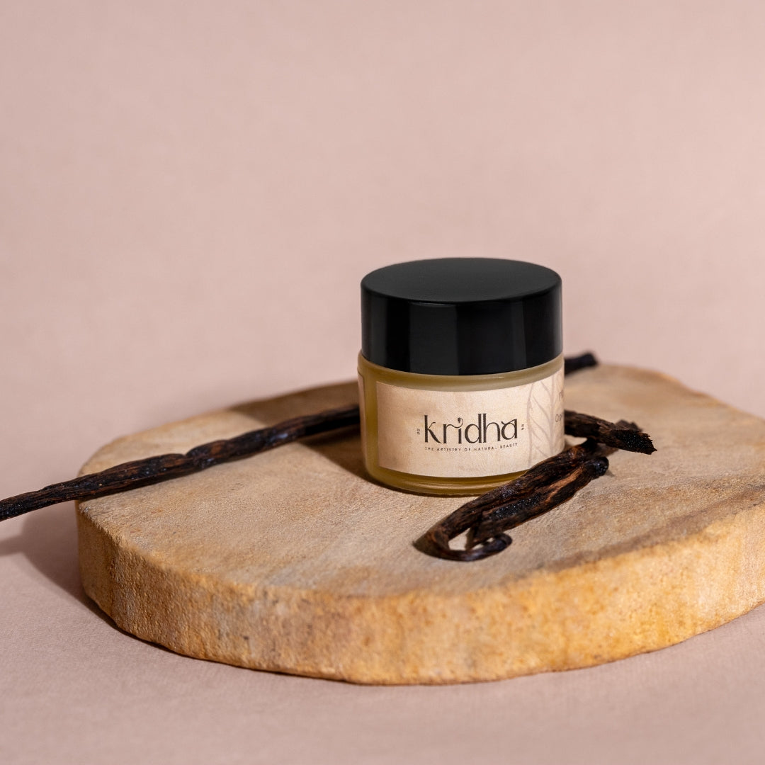 Kridha French Vanilla Lip Balm – Deep Moisture & Nourishment for Soft, Supple Lips