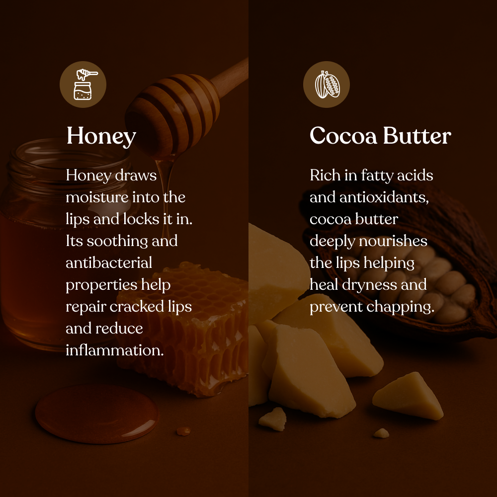 Kridha Cocoa Lip Balm – Deep Nourishment & Protection for Soft, Supple Lips