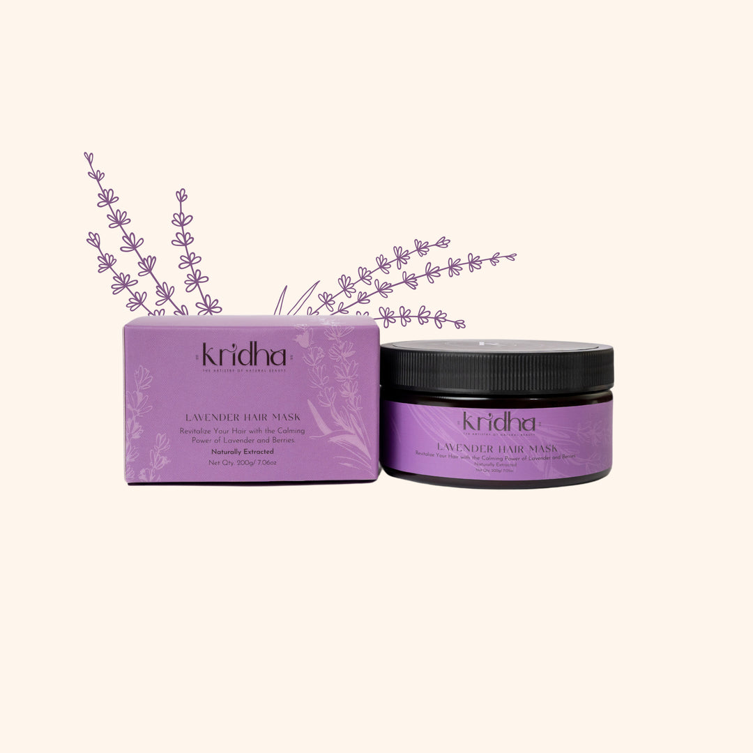 Best Lavender Hair Mask for Deep Nourishment & Hair Growth | Hydrating & Repairing Treatment