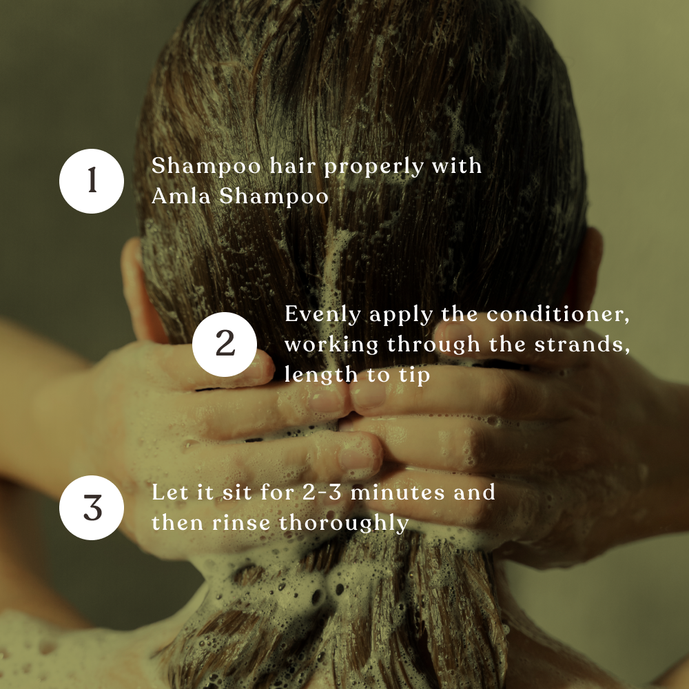 Kridha Amla Conditioner – Strengthening & Nourishing Formula for Healthy, Shiny Hair