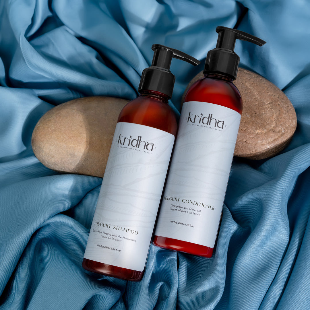 Kridha Yogurt Shampoo – Deep Nourishment & Hydration for Soft, Silky Hair